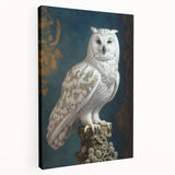 Stretched canvas artwork showcasing a vibrant landscape painting in rich colors, displayed from a side view, highlighting its textured finish and sturdy frame. Perfect for home decor enthusiasts looking to enhance their living space with artistic flair.