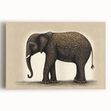 Stretched canvas print featuring a vibrant abstract landscape design with rich colors and textures, ideal for modern home decor or art enthusiasts.