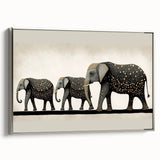 Framed canvas print showcasing a stunning landscape scene with vibrant colors, set in a sleek silver frame, perfect for home decor or art enthusiasts.