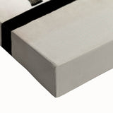 Close-up of a textured stretched canvas showcasing vibrant African wall art, highlighting intricate patterns and colors, ideal for home decor or art collection.