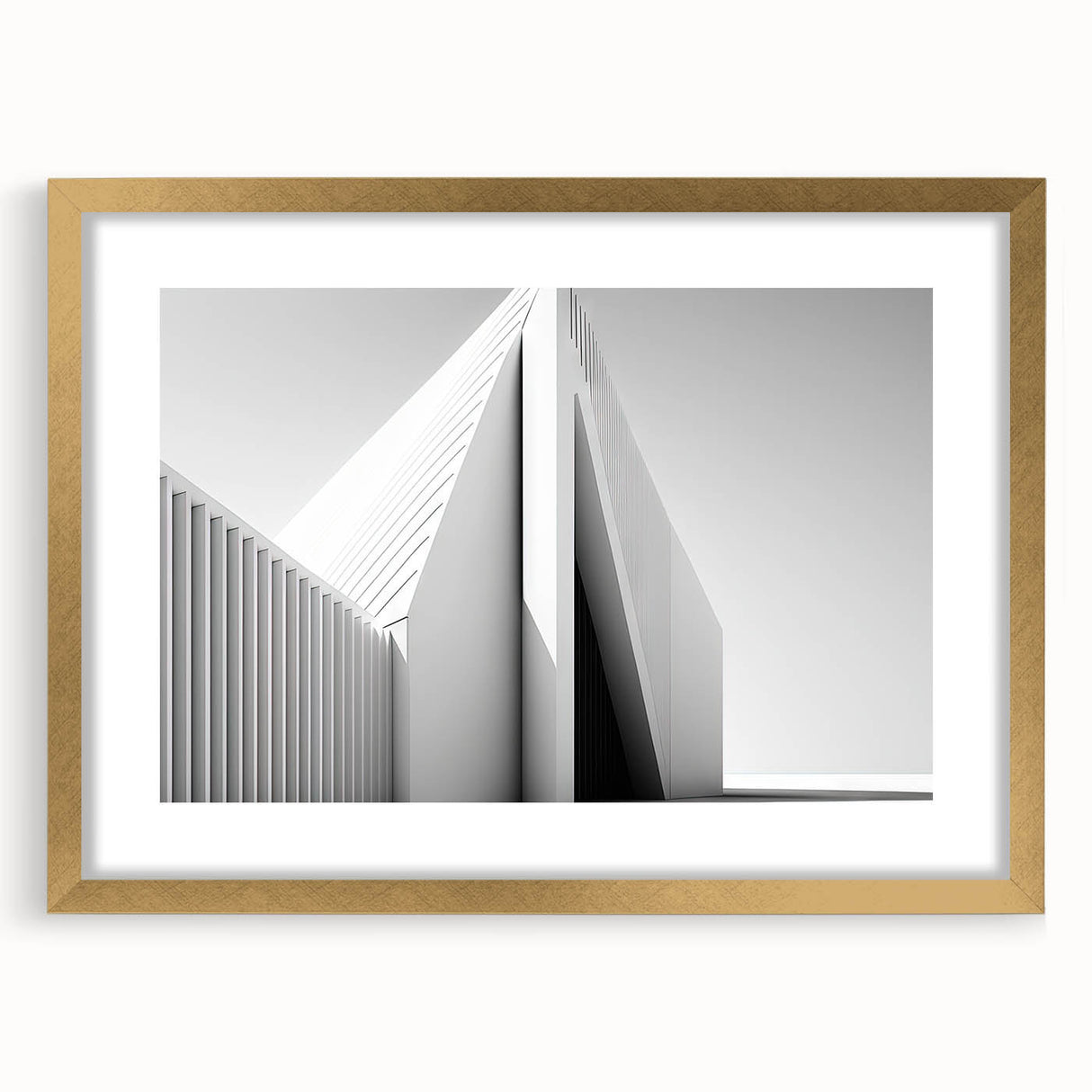 Textured abstract art print in gold and cream tones on a framed canvas, suitable for bedroom art.