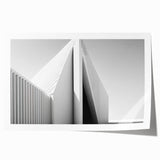 Extra large rolled canvas print featuring a detailed floral design in pastel shades.