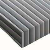 Large art, black and white landscape painting on stretched canvas, ideal for bedroom wall decor.