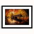 Extra large abstract art print featuring a textured mix of vibrant colors on a black framed canvas.