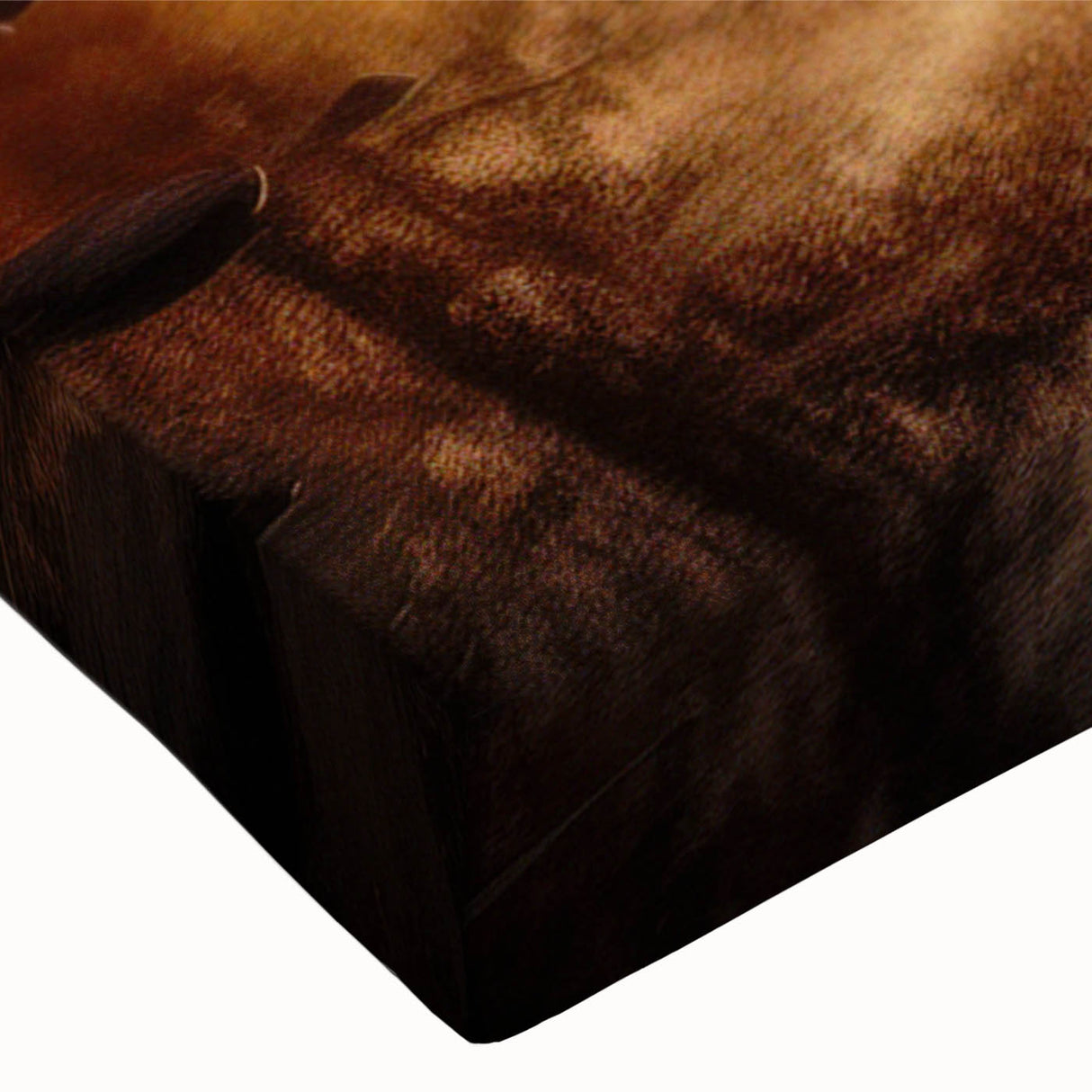 Large art canvas featuring a black and white landscape painting, ideal for bedroom wall decor.