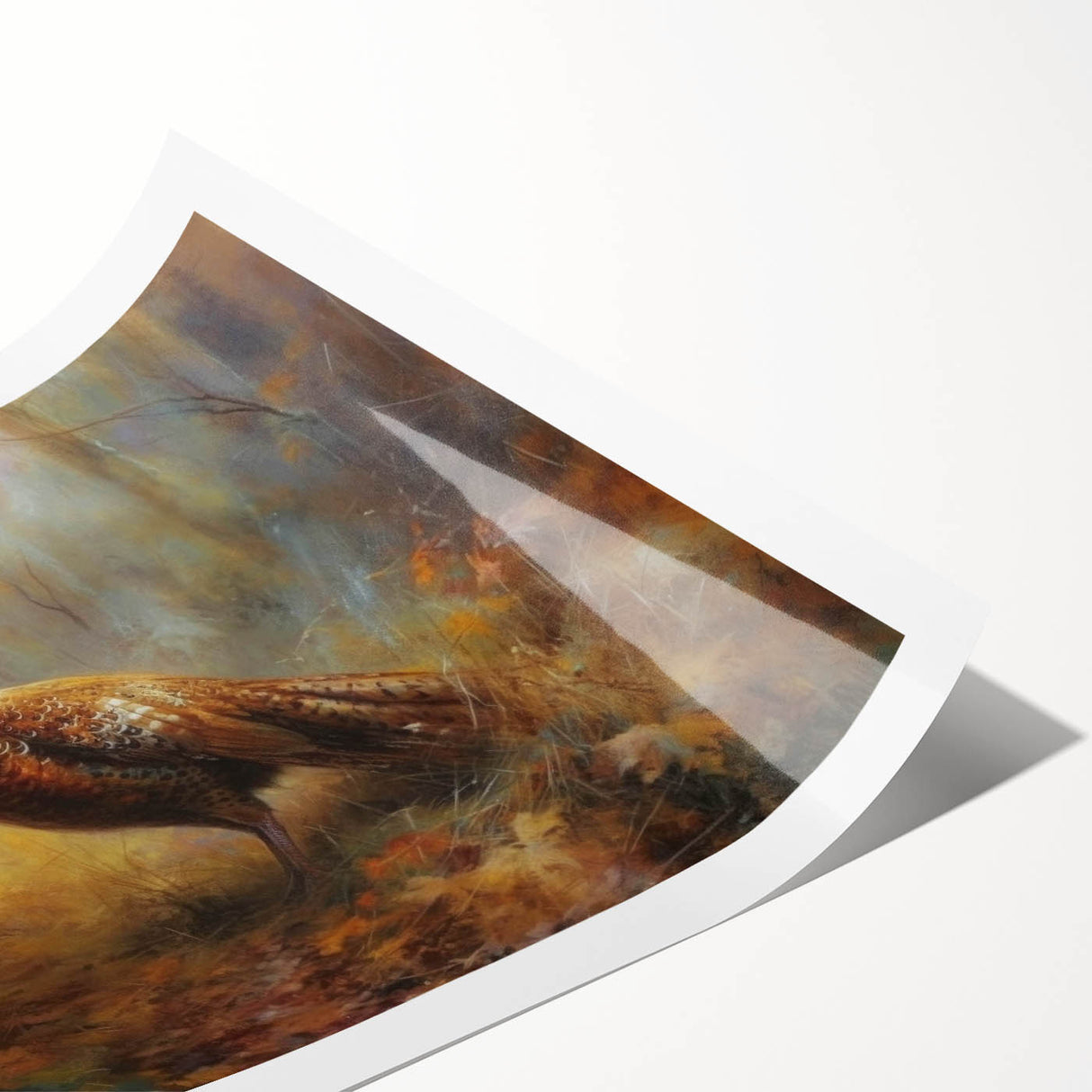 Rolled print showcasing vibrant African wall art with intricate patterns and rich colors, securely packaged in a durable cardboard tube for safe transport.