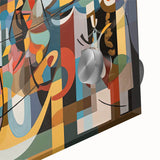 Close-up view of a translucent acrylic glass sheet displaying intricate textures and reflections, showcasing its clarity and modern aesthetic, ideal for contemporary decor.