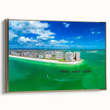 Framed canvas depicting a black and white vintage landscape painting, ideal for bedroom wall art.