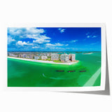 Extra large rolled canvas print featuring a floral design in soft pastel shades, ideal for art wall dining room or bathroom.