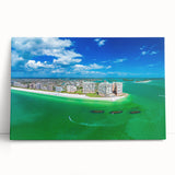 Large black and white abstract print on stretched canvas, ideal for kitchen wall art or bedroom ambiance.