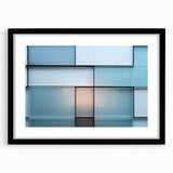 Extra large abstract art print featuring textured swirls in vibrant colors on a black framed canvas.