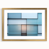 Textured abstract art print in gold and white tones on a framed canvas, suitable for bedroom decor.