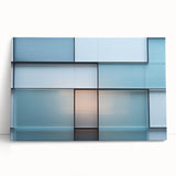 Large black and white photo of a cityscape on stretched canvas, ideal for kitchen wall art or bedroom ambiance.