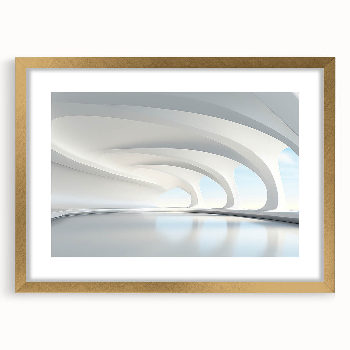 Textured abstract art print in earthy tones on a framed canvas, suitable for bedroom decor.