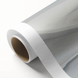 Art deco poster featuring geometric patterns in pastel shades on rolled canvas, suitable for nursery wall art.