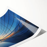 Extra large wall art featuring black and white line art flowers on rolled canvas, suitable for large living room spaces.