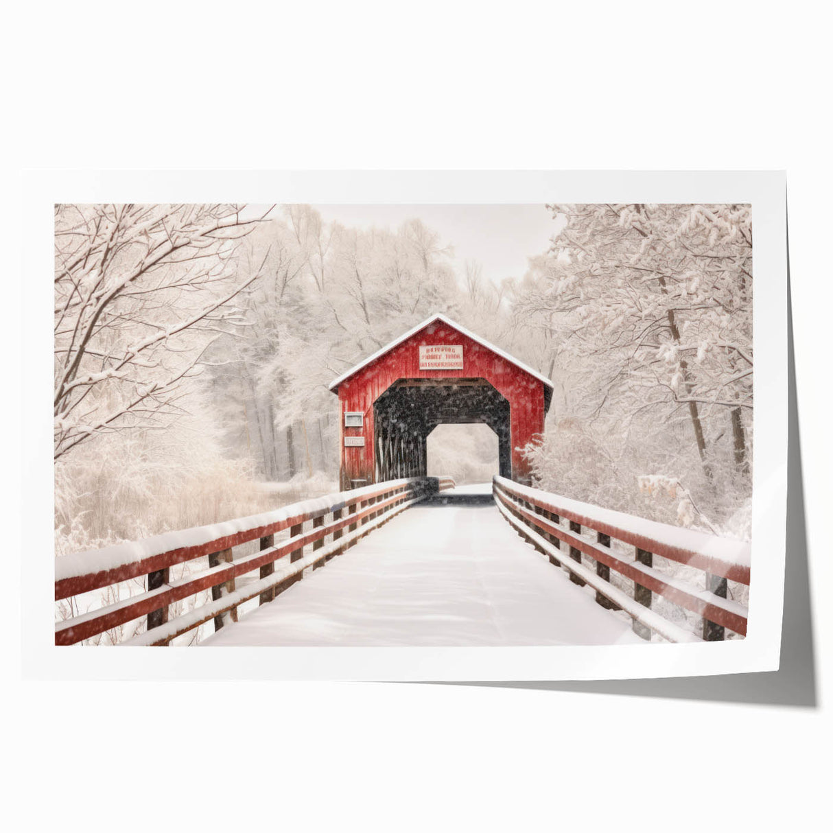 Extra large rolled canvas print featuring detailed floral patterns in pastel shades.