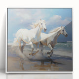 Framed acrylic print showcasing a modern white wall art design with sleek lines and a minimalistic aesthetic, perfect for contemporary home decor.