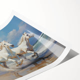 Rolled canvas print showcasing vibrant African tribal art with intricate patterns and earthy tones, securely packaged in a protective cardboard tube for safe transport.