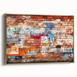 Framed canvas depicting a black and white vintage landscape, suitable for bedroom wall art.