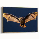 Framed canvas art showcasing a vibrant abstract design with gold accents, viewed from the side, perfect for modern home decor and artistic ambiance.