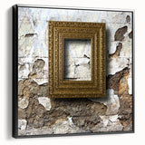 Framed canvas featuring a black and white landscape painting, ideal for bedroom wall decor.