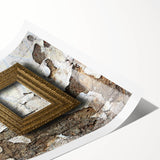 Extra large wall art featuring line art flowers in black and white on a rolled canvas, ideal for large living room decor.