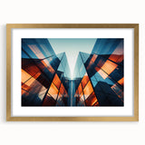 Textured abstract art print in gold and beige hues on framed canvas, suitable for enhancing bedroom decor.