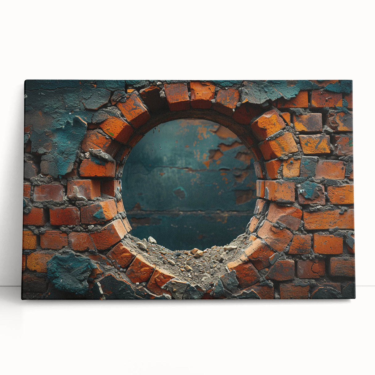 Large black and white abstract art on stretched canvas, ideal for kitchen wall art or bedroom ambiance.