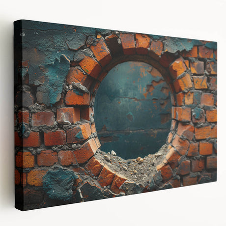 A large abstract canvas print featuring swirling blue and gray tones, ideal for kitchen wall art.