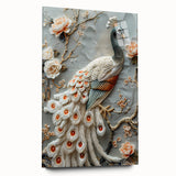 Acrylic glass side view showcasing a modern design with clean lines and a polished finish, ideal for contemporary decor or art display. Perfect for elevating any space with elegance.