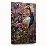 Transparent acrylic glass side view showcasing a sleek, modern design ideal for home décor, emphasizing clarity and elegance in display. Perfect for showcasing art or photographs.