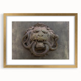 Extra large abstract art print with textured swirls in earth tones, framed in gold, suitable for living room decor.
