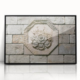 Large abstract wall art on acrylic featuring swirling blue and gray patterns, framed, ideal for modern living room decor.