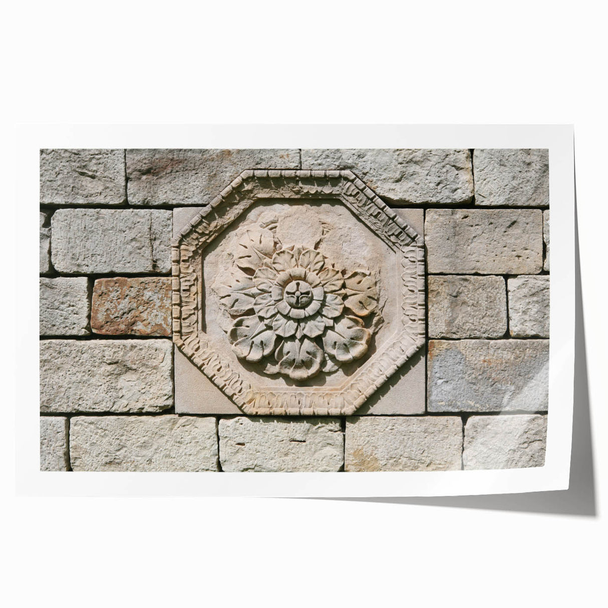 Extra large rolled canvas print featuring a vibrant floral design, ideal for art wall dining room or bathroom decor.