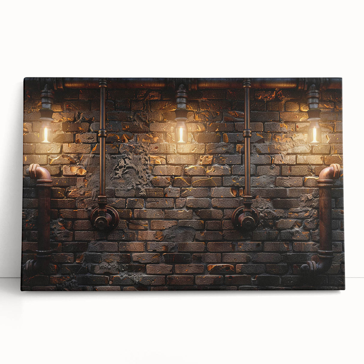 Large black and white abstract art on stretched canvas, ideal for kitchen wall art or bedroom ambiance.