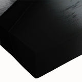 Large art piece featuring a black and white landscape painting on stretched canvas, ideal for bedroom wall decor.