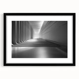 Extra large abstract art print featuring textured swirls in vibrant colors on a black framed canvas.