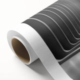 Art deco poster featuring a stylized peacock in vibrant teal and gold tones on rolled canvas, ideal for nursery wall art.