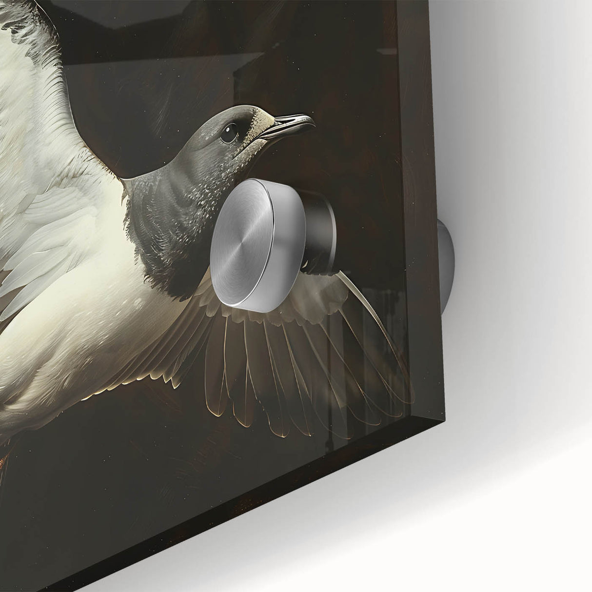 Close-up of a translucent acrylic glass sheet showcasing intricate patterns and reflections, ideal for modern decor or artistic displays, highlighting its clarity and design.