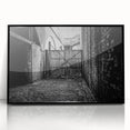 Large abstract wall art in mid-century modernist style.