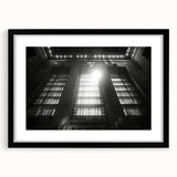 Extra large framed abstract art print featuring textured swirls in vibrant colors, ideal for living room decor.