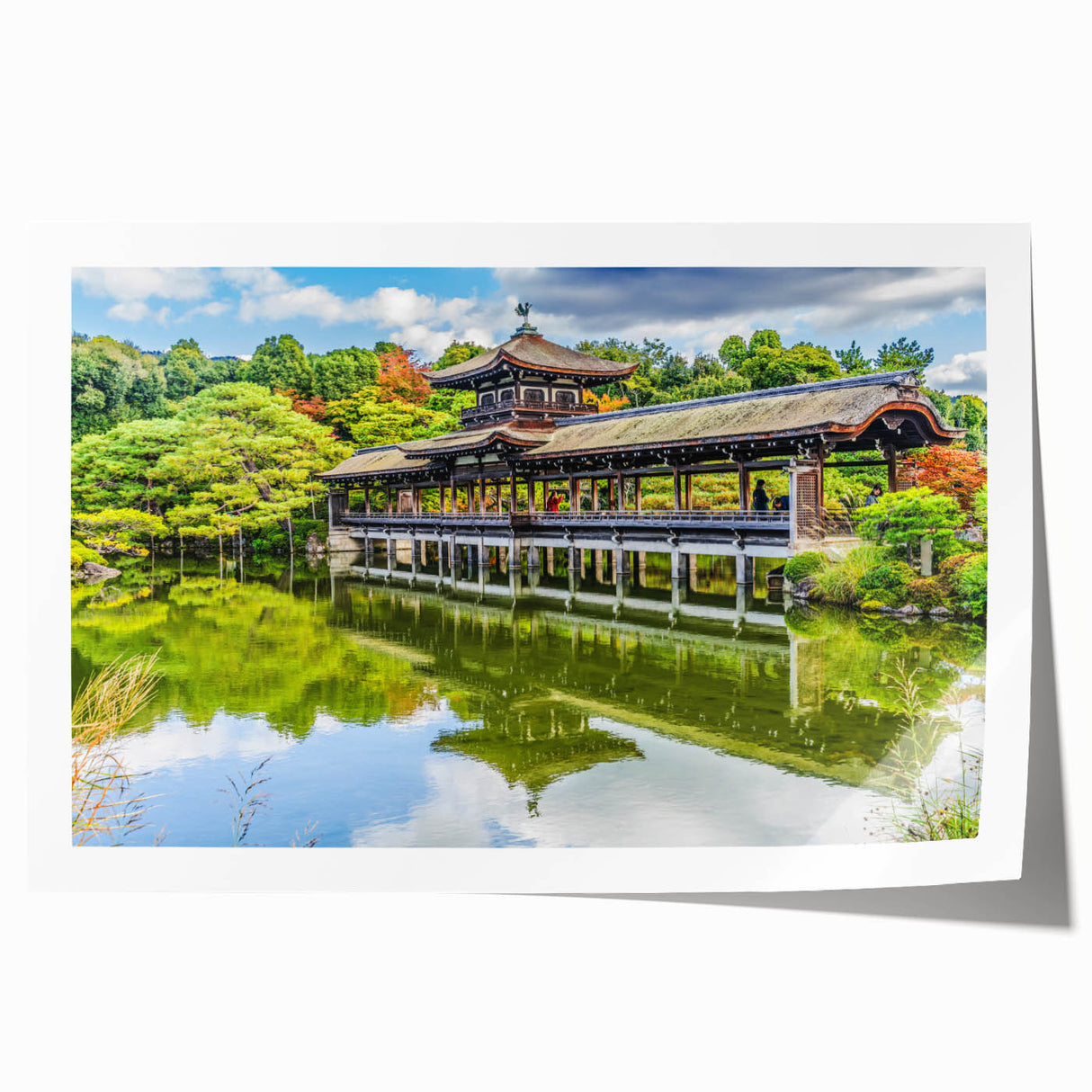 Extra large rolled canvas print featuring soft pastel floral art, ideal for dining room or bathroom wall decor.
