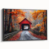 Black and white landscape art painting on framed canvas, featuring a vintage poster style, ideal for bedroom wall decor.
