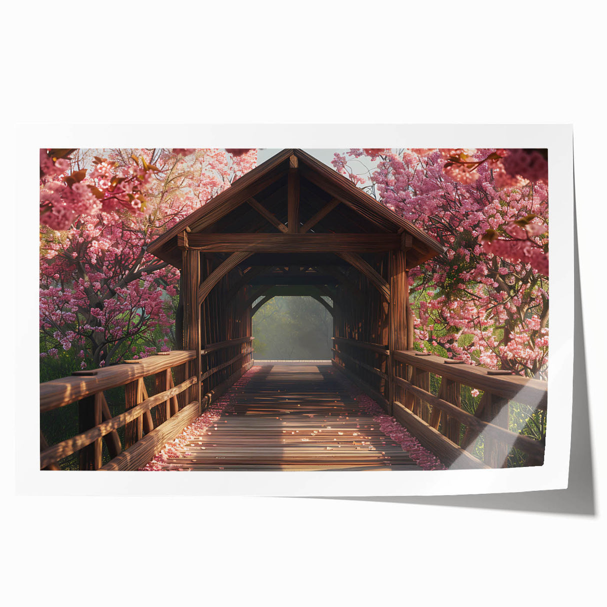 Extra large rolled canvas with a floral design in pastel shades, ideal for art wall dining room or classy bathroom wall art.