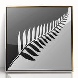Framed acrylic wall art showcasing an abstract gold design, elegantly displayed from the front view, ideal for modern home decor and stylish interiors.