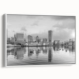 Vintage poster art of a colorful abstract design on a black background, printed on extra large canvas.