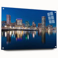 Vibrant Baltimore Skyline Art - Colorful Cityscape Wall Decor