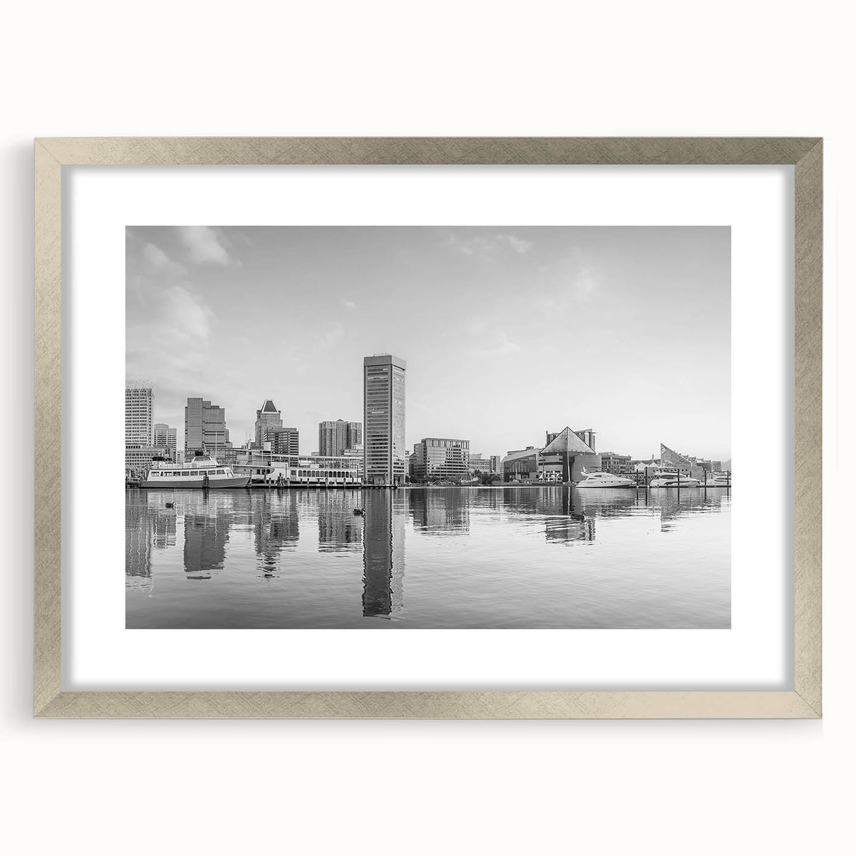 Textured abstract art print in muted gray and blue tones on canvas, ideal for modern bedroom ambiance.