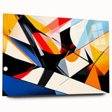 Geometric Abstract Art Print – Bold High-Contrast Wall Decor